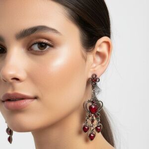 Costume Jewelery Earrings  see measurements